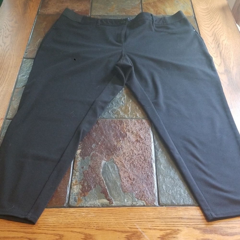 Apt. 9 Modern Fit Black Work Pants